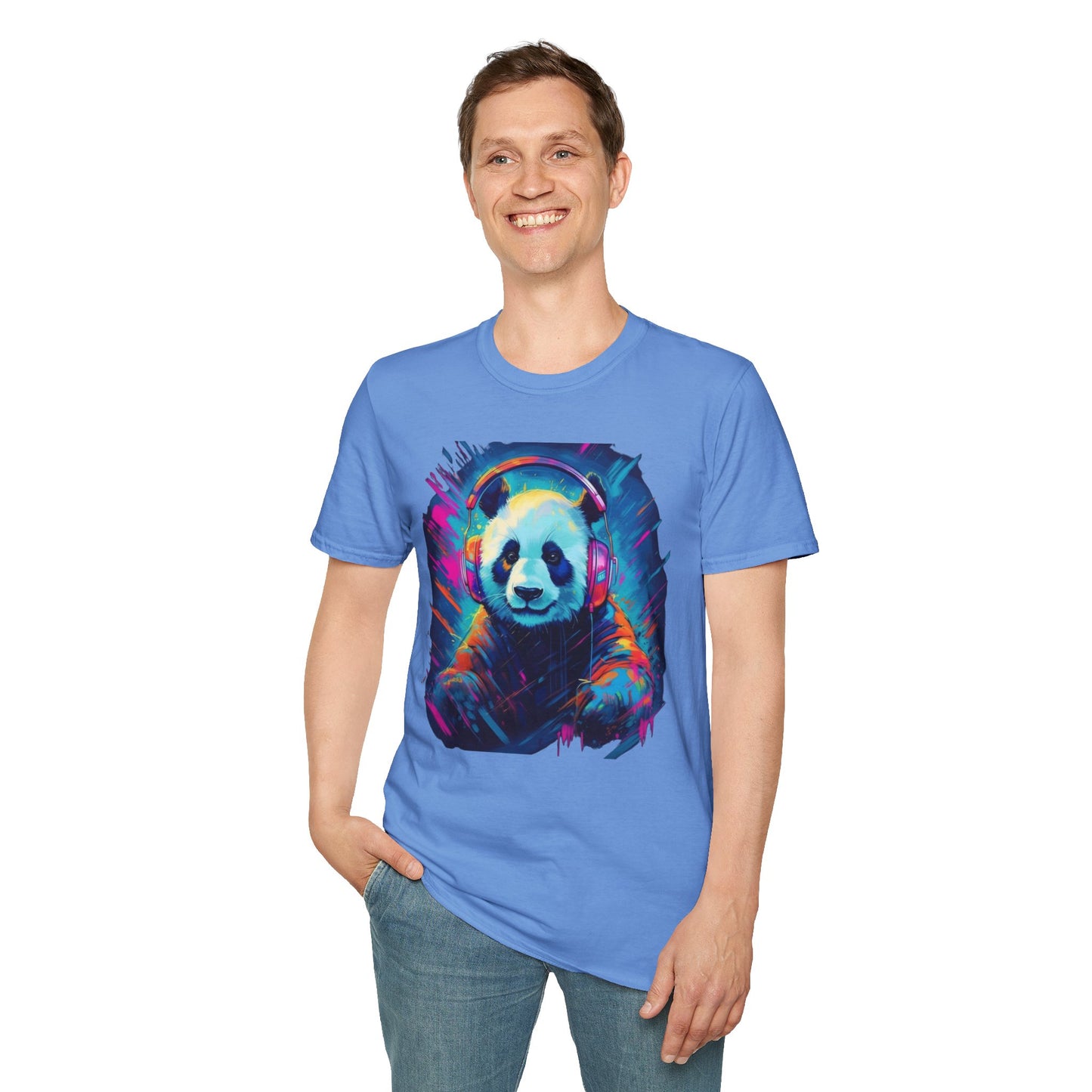 Animals Tees, Funny Animals Shirt, T Shirts with Funny Animals, T-Shirt with Panda, Panda Tees
