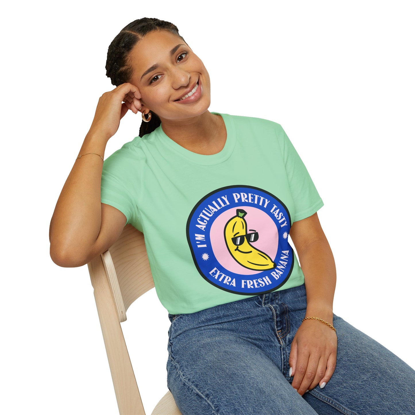 Food Tees, Funny Food T Shirts, Funny T Shirts, Shirt with Banana, Banana T Shirt, Funny Banana Shirt