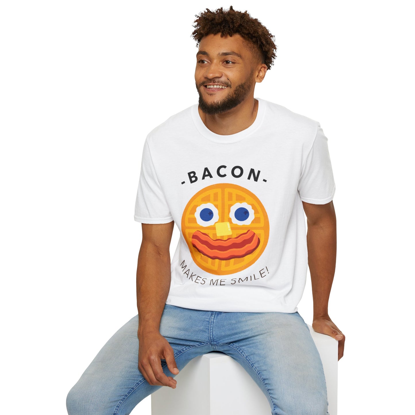 Food Tees, Funny Food T Shirts, Funny T Shirts, Bacon and Egg T Shirt, Egg and Bacon Shirt