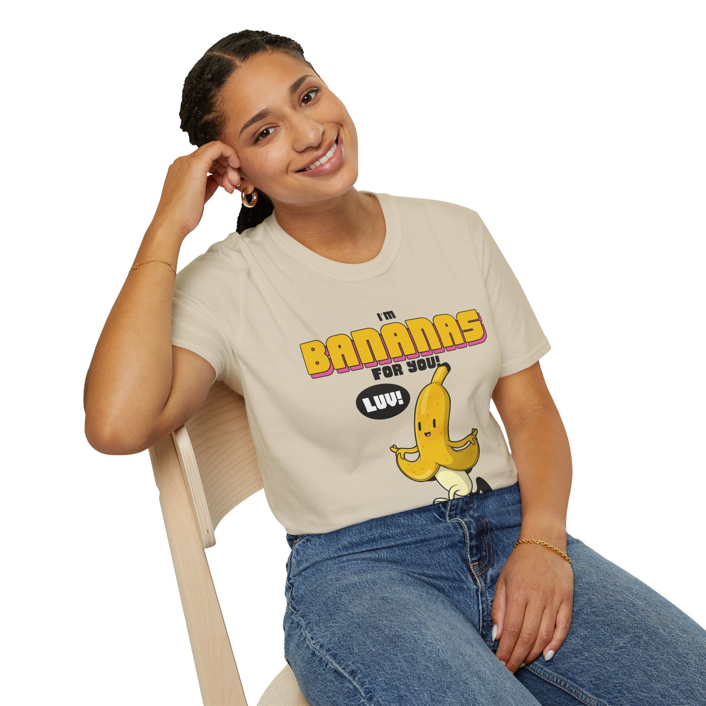 Food Tees, Funny Food T Shirts, Funny T Shirts, Shirt with Banana, Banana T Shirt, Funny Banana Shirt