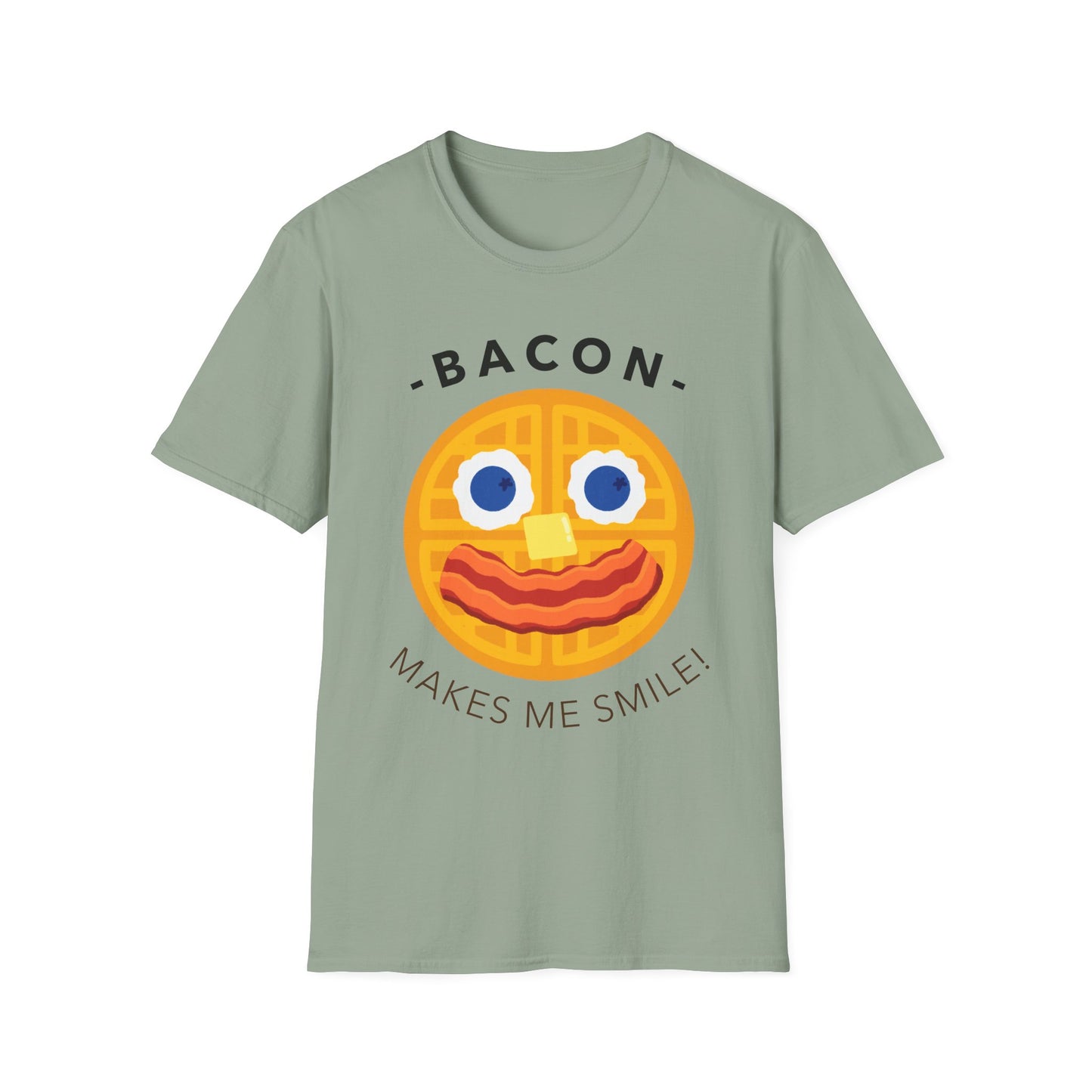Food Tees, Funny Food T Shirts, Funny T Shirts, Bacon and Egg T Shirt, Egg and Bacon Shirt
