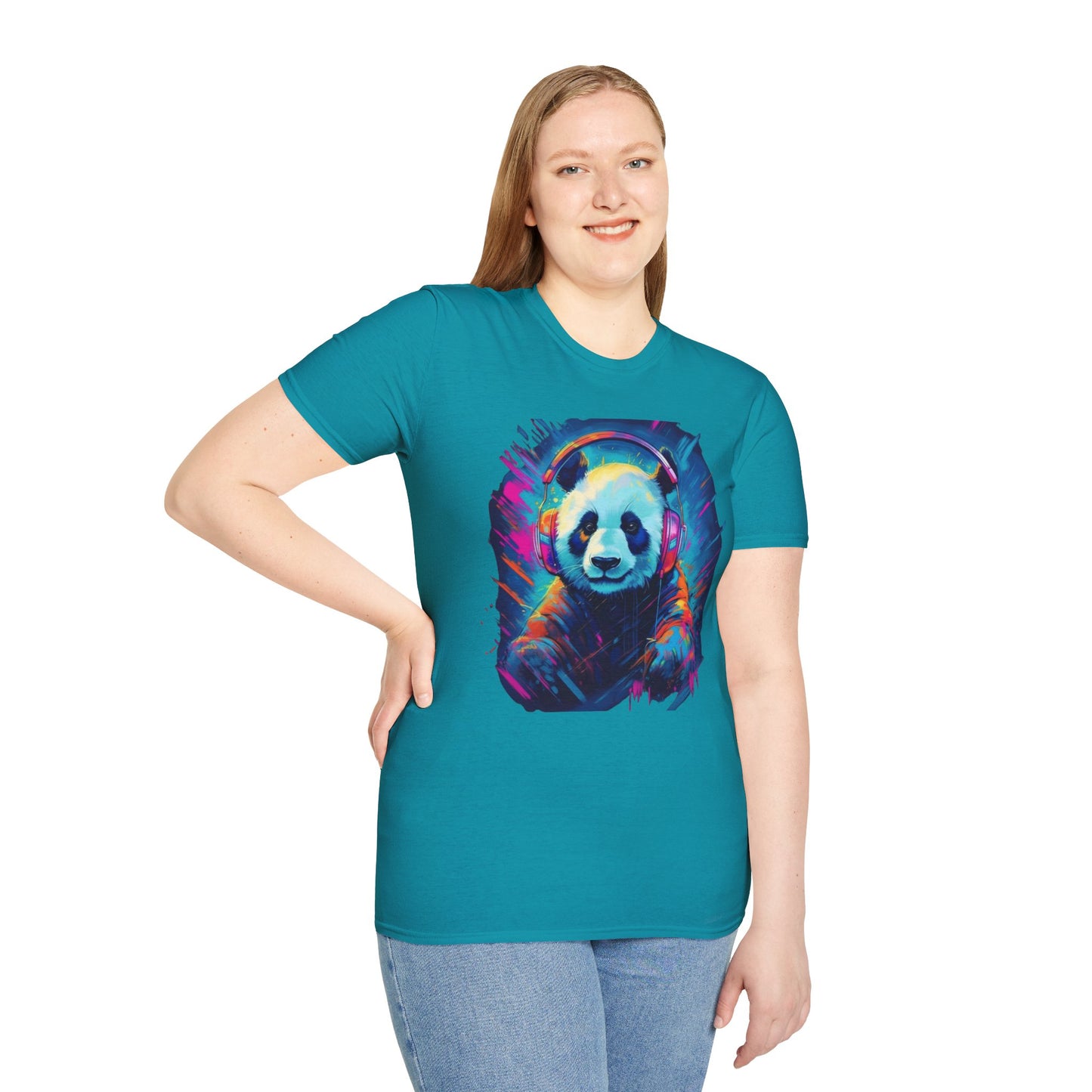 Animals Tees, Funny Animals Shirt, T Shirts with Funny Animals, T-Shirt with Panda, Panda Tees