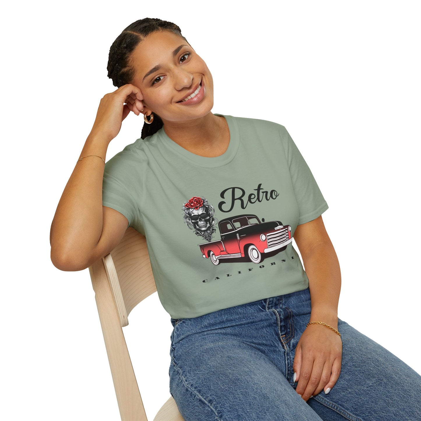 Retro T Shirt, Retro Design Shirt, Retro Art Tee Shirt, T-shirt with Retro Style