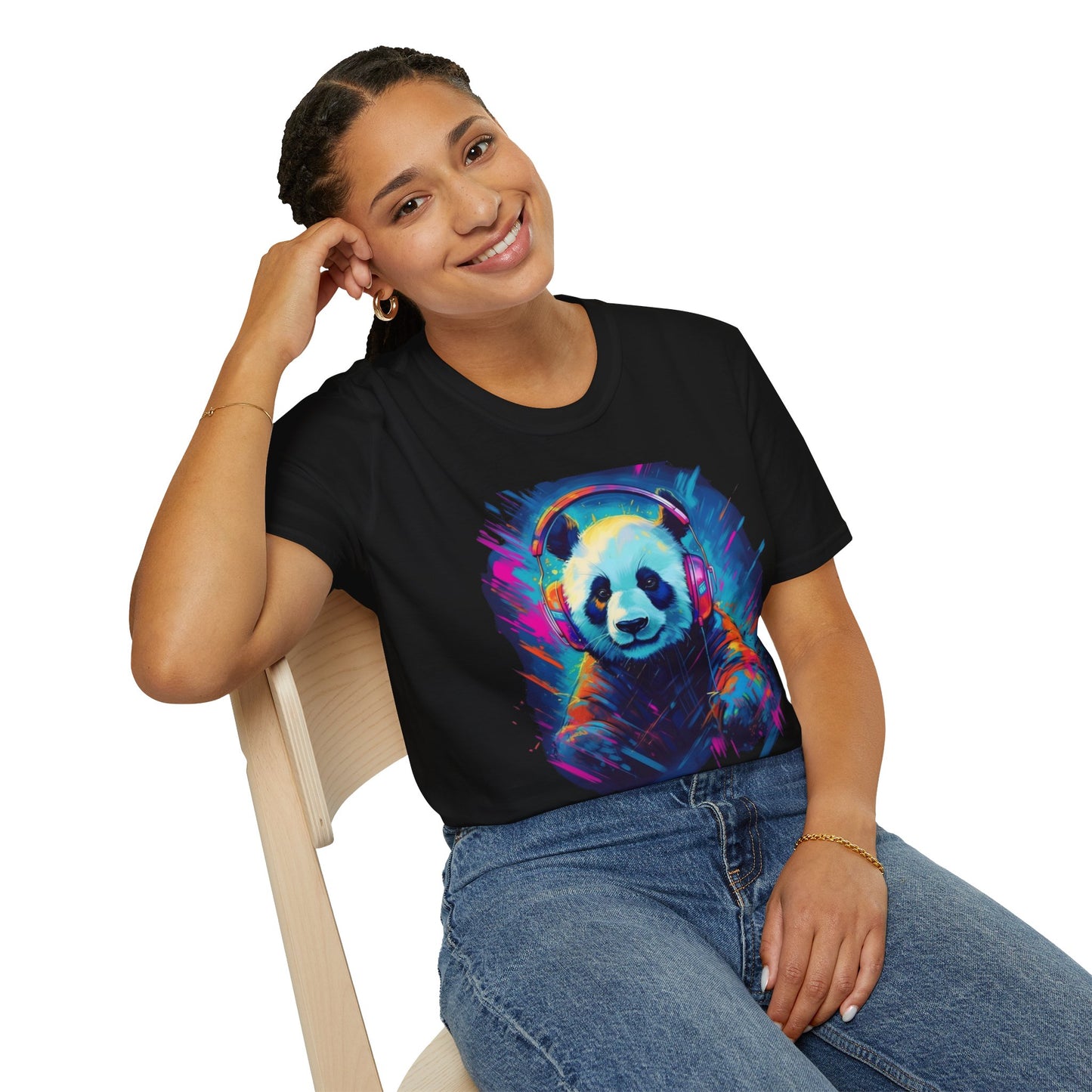 Animals Tees, Funny Animals Shirt, T Shirts with Funny Animals, T-Shirt with Panda, Panda Tees