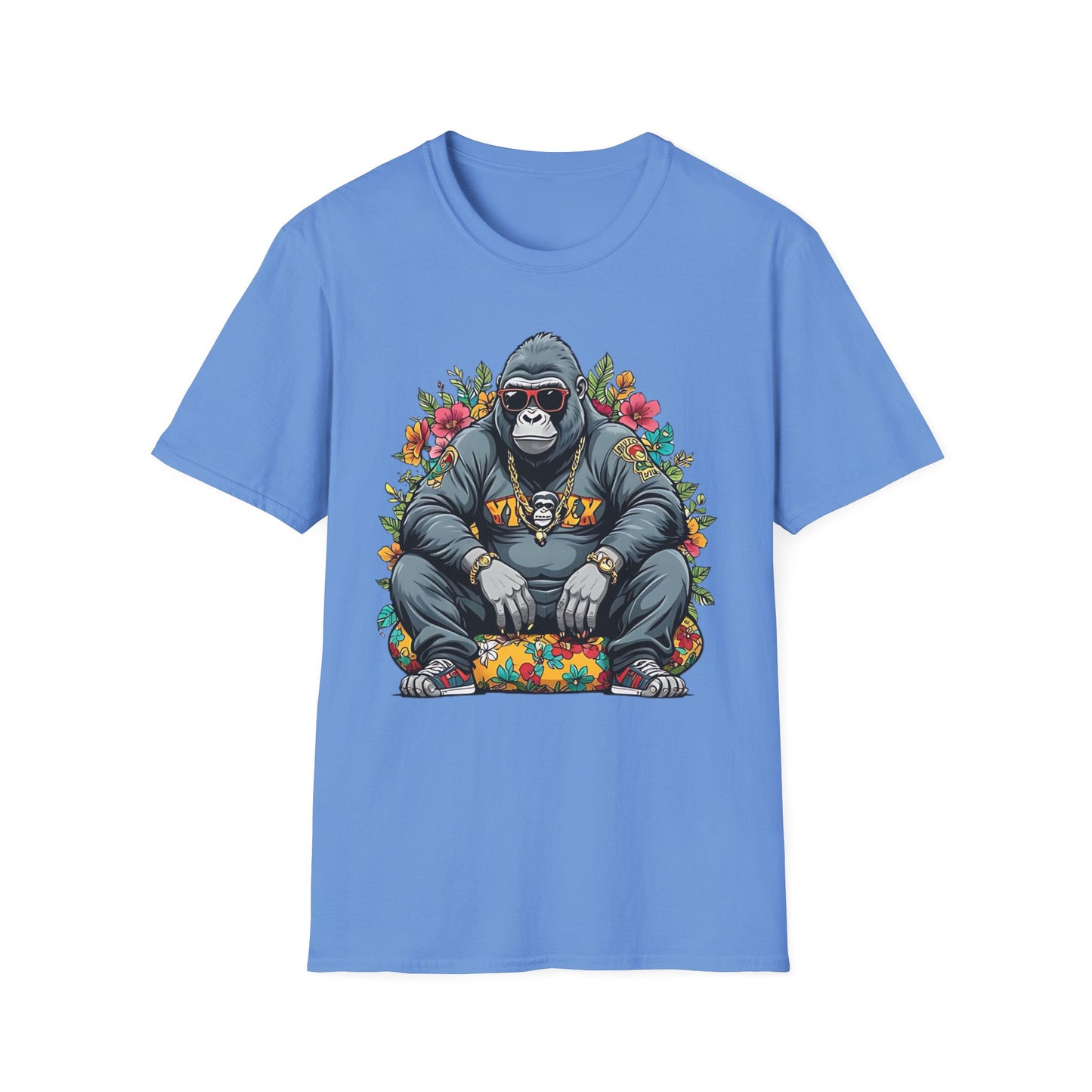 Animals Tees, Funny Animals Shirt, T Shirts with Funny Animals, T-Shirt with Gorilla, Monkey Tees