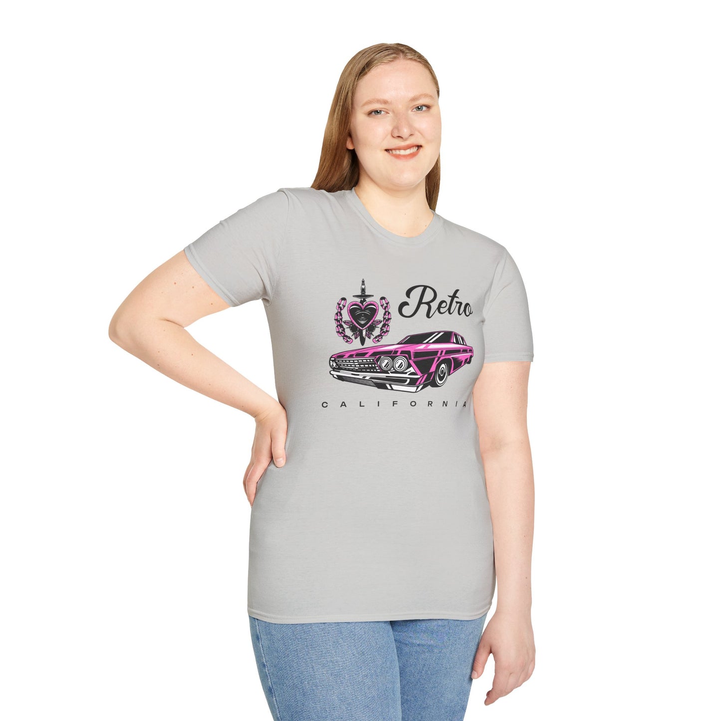 Retro T Shirt, Retro Design Shirt, Retro Art Tee Shirt, T-shirt with Retro Style