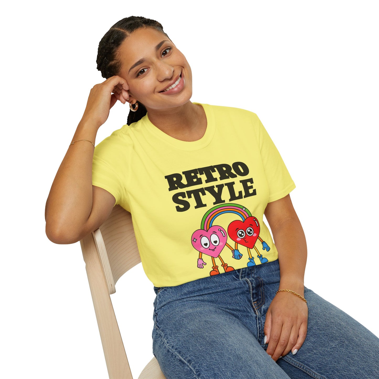 Retro T Shirt, Retro Design Shirt, Retro Art Tee Shirt, T-shirt with Retro Style