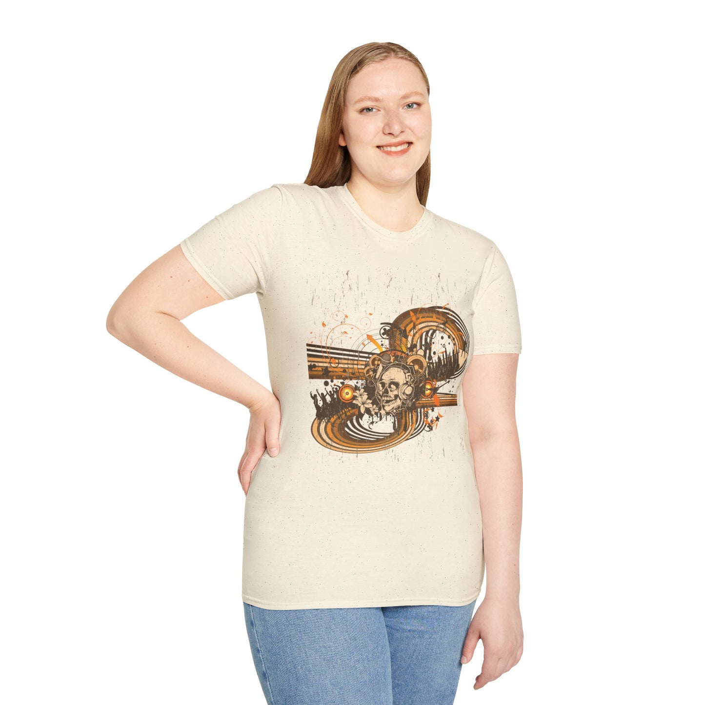 Skull T Shirt, Skull Design Shirt, Skull Art Tee Shirt, T-shirt with Skull 3
