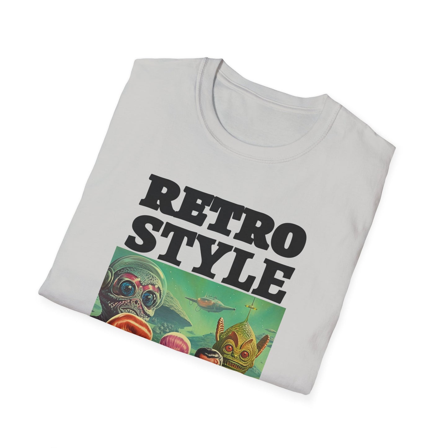 Retro T Shirt, Retro Design Shirt, Retro Art Tee Shirt, T-shirt with Retro Style