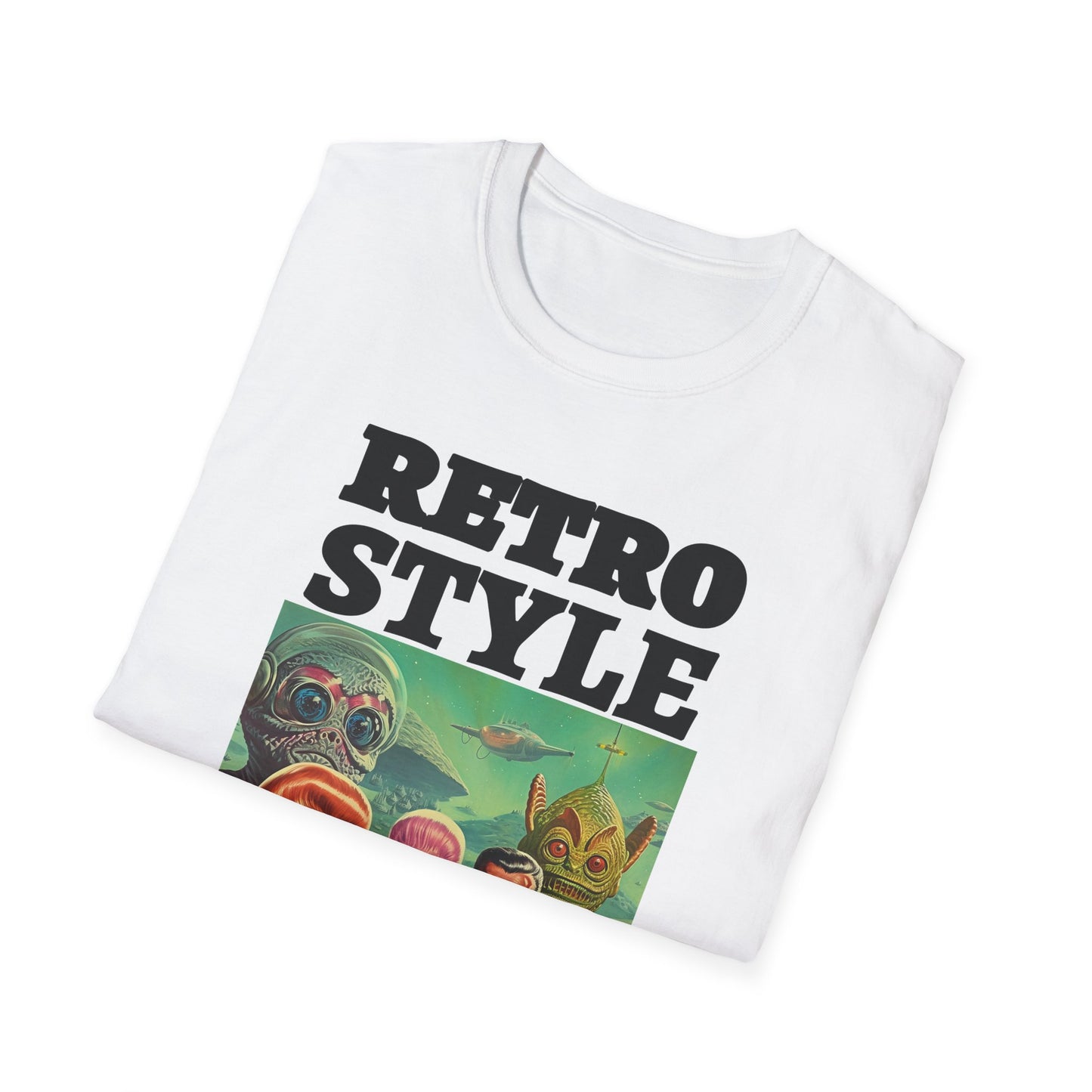 Retro T Shirt, Retro Design Shirt, Retro Art Tee Shirt, T-shirt with Retro Style