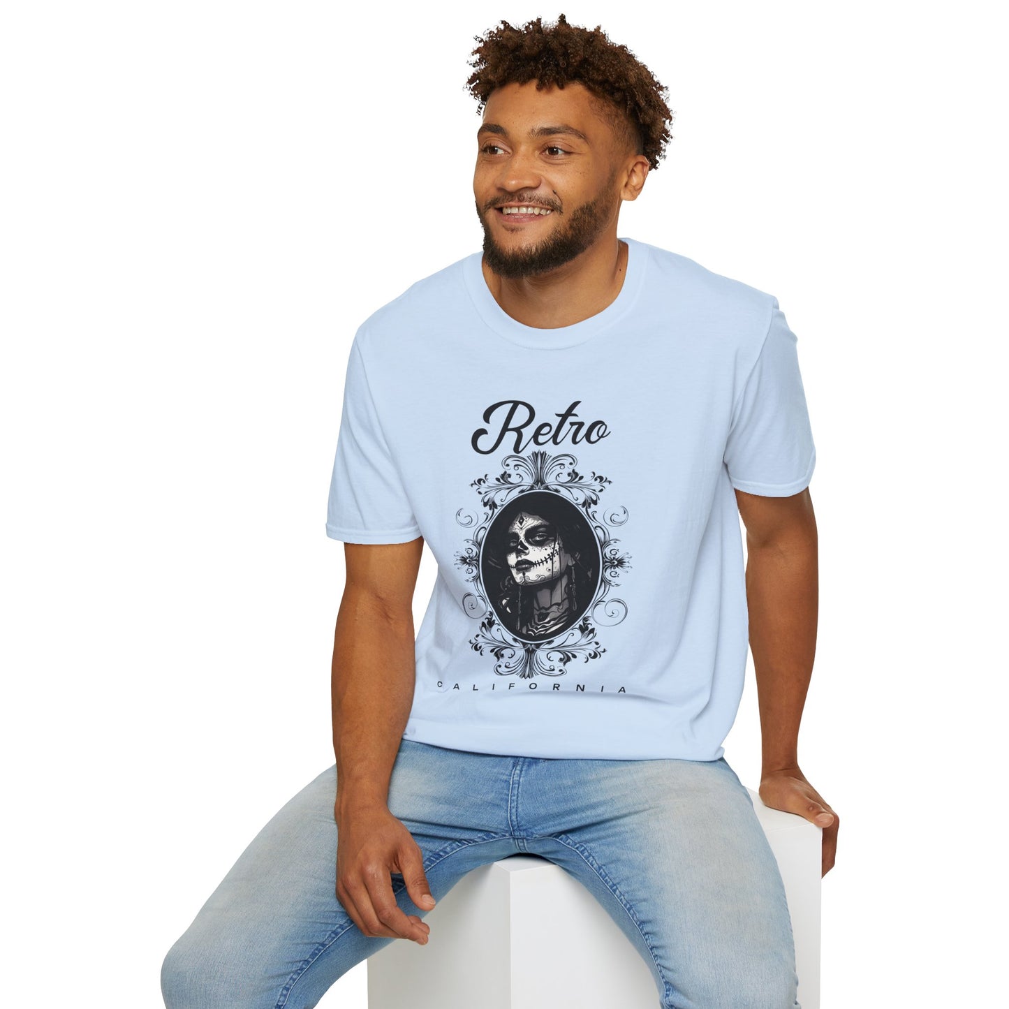 Retro T Shirt, Retro Design Shirt, Retro Art Tee Shirt, T-shirt with Retro Style