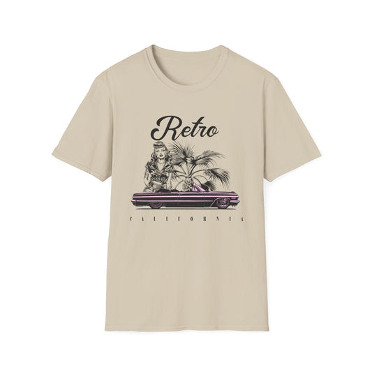 Retro T Shirt, Retro Design Shirt, Retro Art Tee Shirt, T-shirt with Retro Style