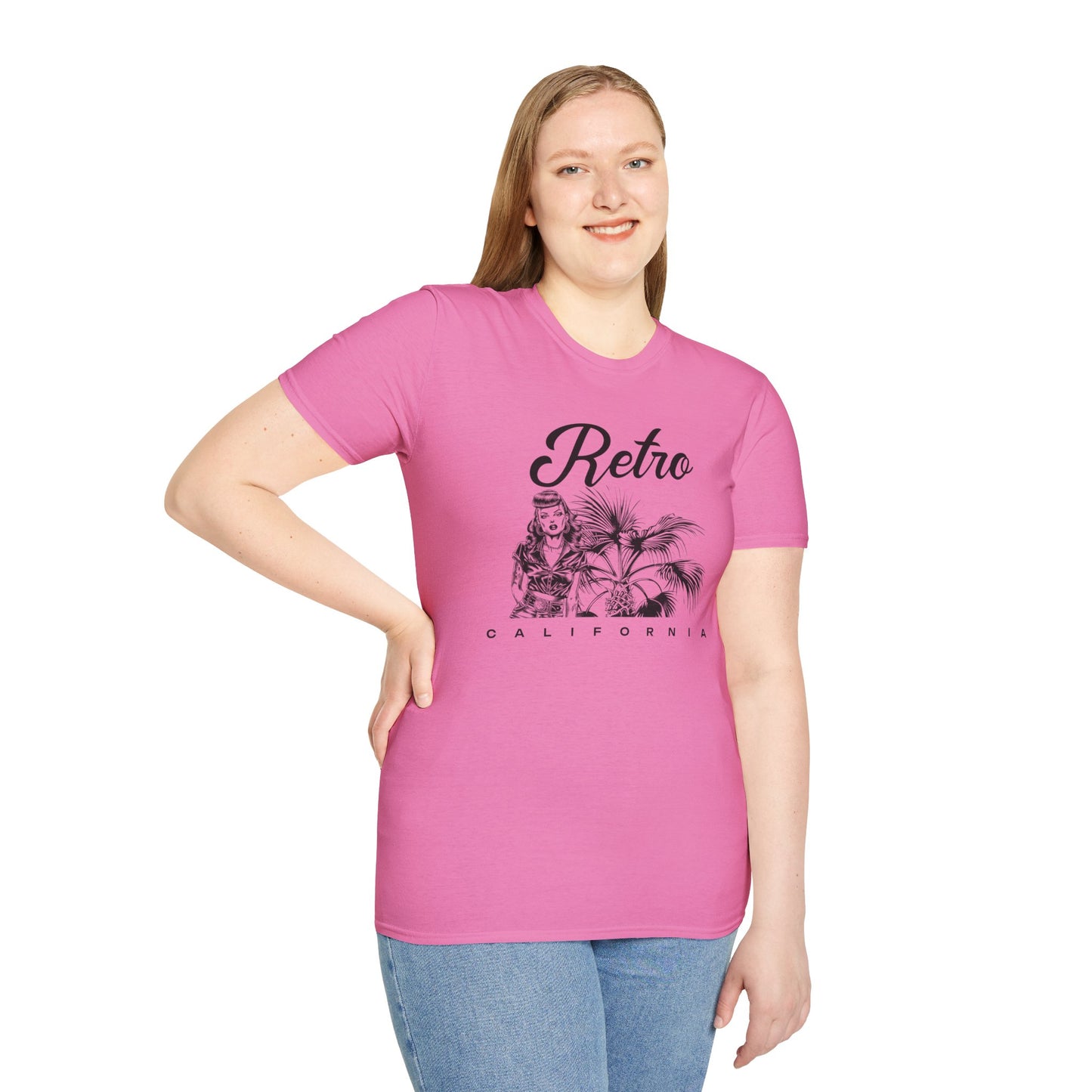 Retro T Shirt, Retro Design Shirt, Retro Art Tee Shirt, T-shirt with Retro Style