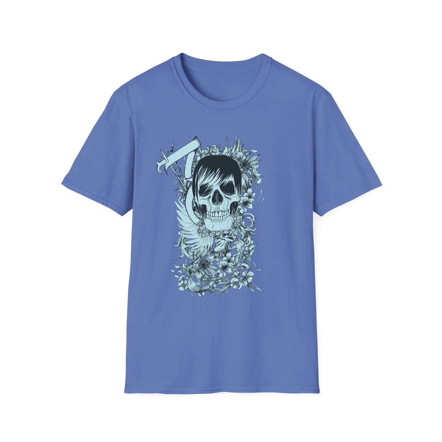 Skull T Shirt, Skull Design Shirt, Skull Art Tee Shirt, T-shirt with Skull 5