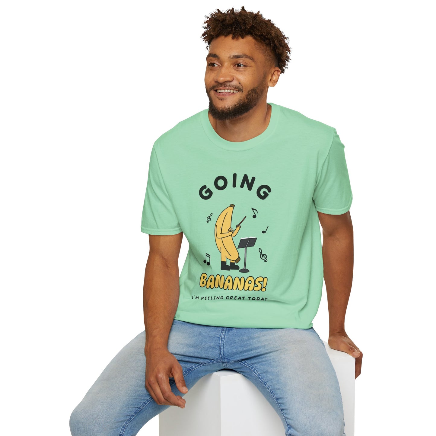 Food Tees, Funny Food T Shirts, Funny T Shirts, Shirt with Banana, Banana T Shirt, Funny Banana Shirt