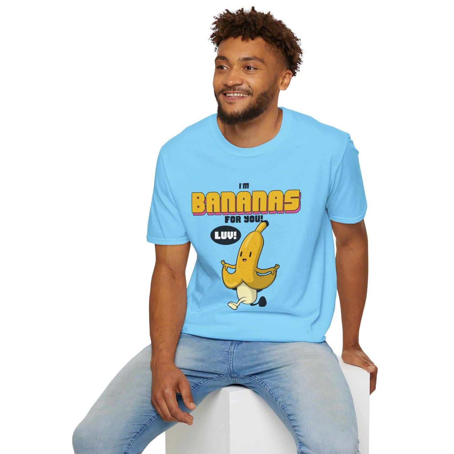 Food Tees, Funny Food T Shirts, Funny T Shirts, Shirt with Banana, Banana T Shirt, Funny Banana Shirt