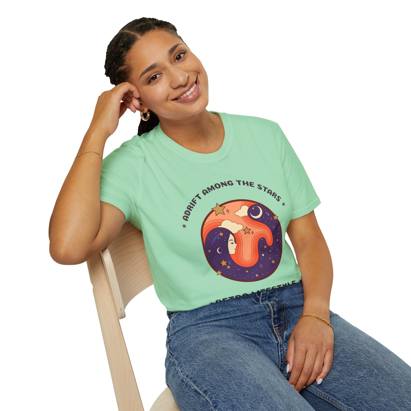 Retro T Shirt, Retro Design Shirt, Retro Art Tee Shirt, T-shirt with Retro Style