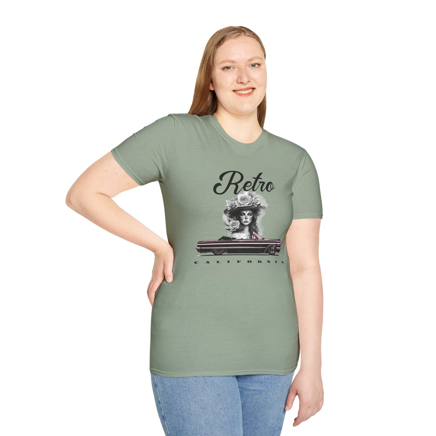 Retro T Shirt, Retro Design Shirt, Retro Art Tee Shirt, T-shirt with Retro Style