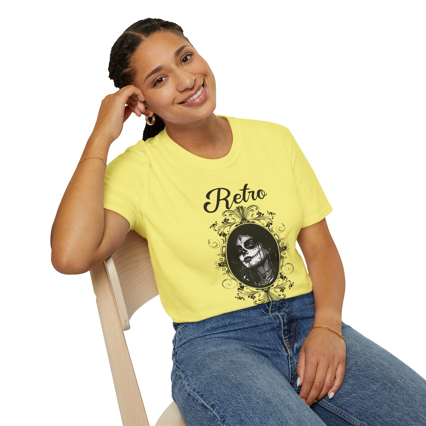 Retro T Shirt, Retro Design Shirt, Retro Art Tee Shirt, T-shirt with Retro Style