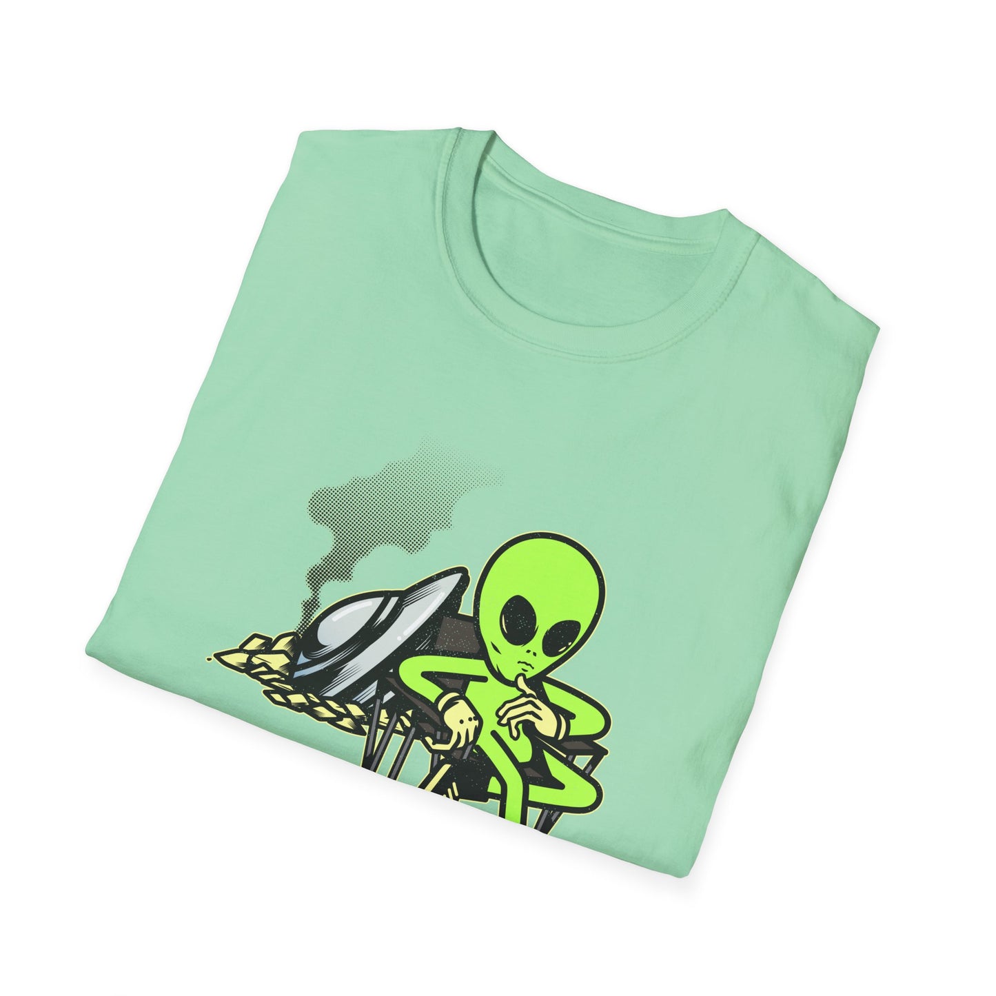 Funny T Shirts, UFO Tees, Funny Aliens Shirt