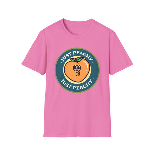 Food Tees, Funny Food T Shirts, Funny T Shirts, Shirt with Fruits, Shirt with Peach