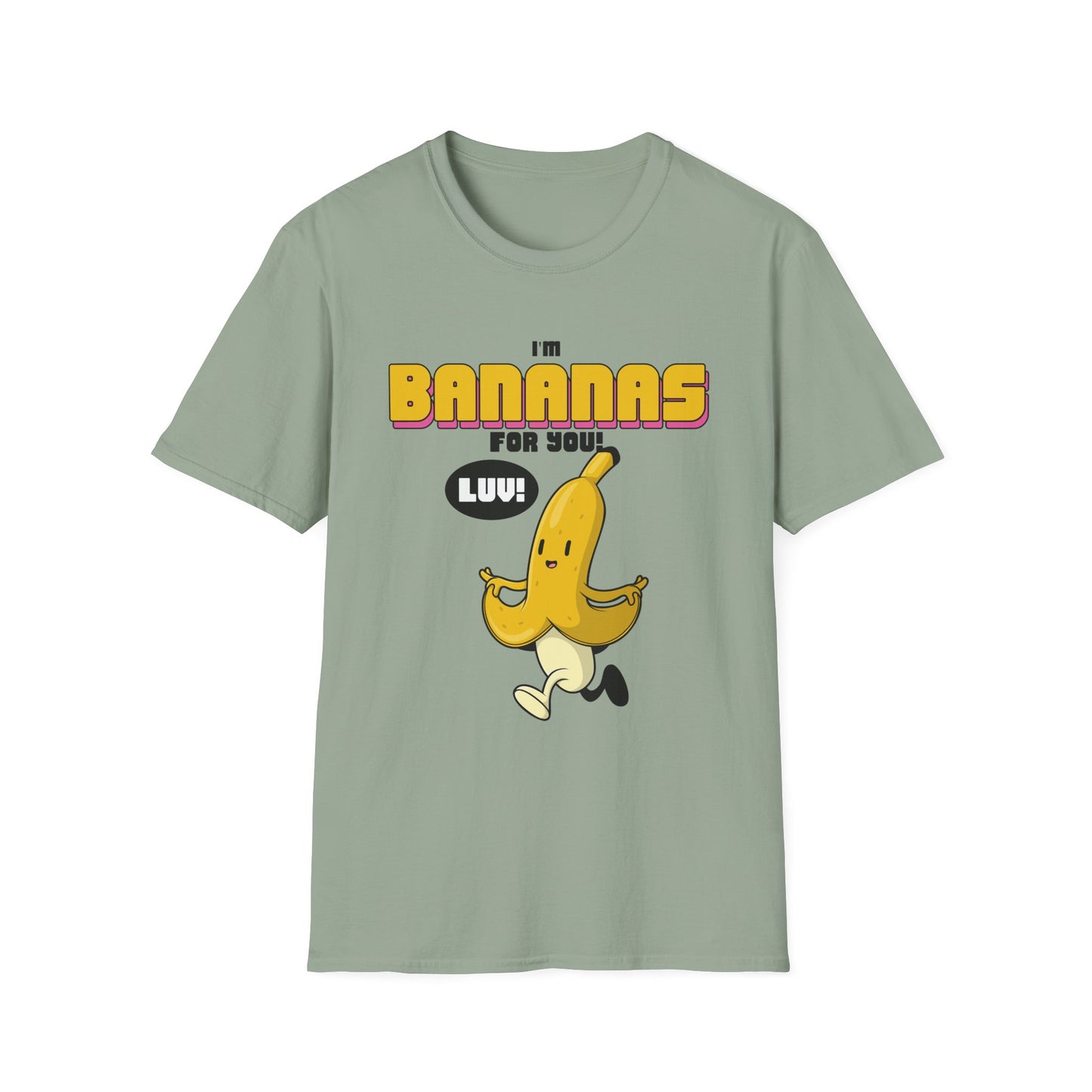 Food Tees, Funny Food T Shirts, Funny T Shirts, Shirt with Banana, Banana T Shirt, Funny Banana Shirt