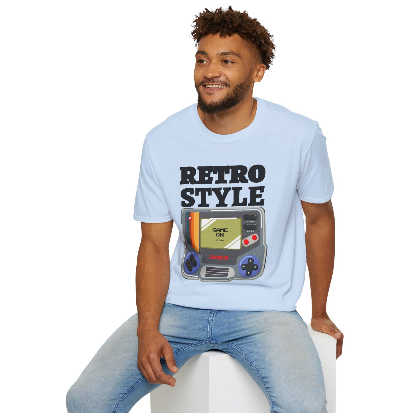 Retro T Shirt, Retro Design Shirt, Retro Art Tee Shirt, T-shirt with Retro Style