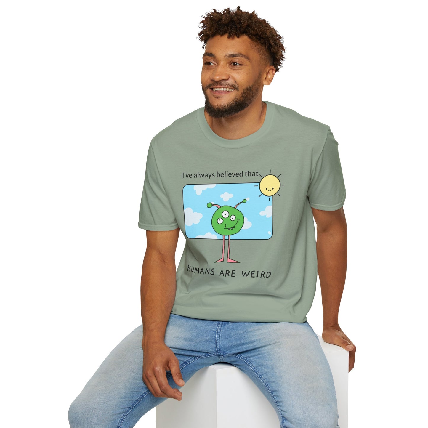 Funny T Shirts, UFO Tees, Funny Aliens Shirt