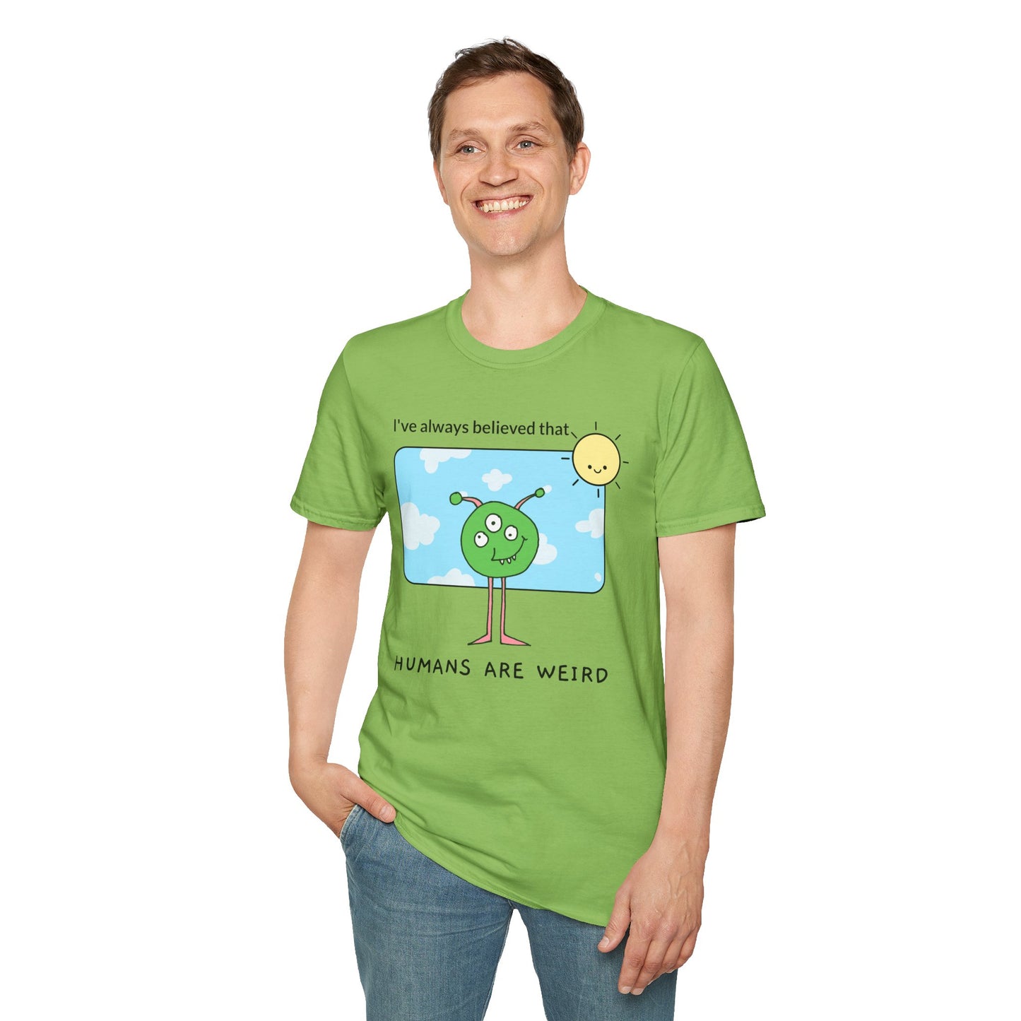Funny T Shirts, UFO Tees, Funny Aliens Shirt