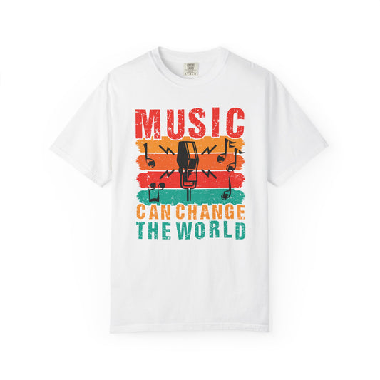 Music Graphic Design Unisex Cotton T-shirt 089