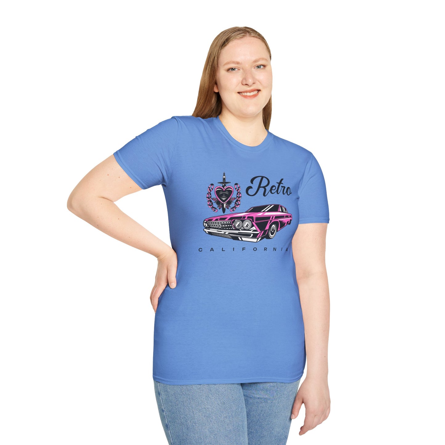 Retro T Shirt, Retro Design Shirt, Retro Art Tee Shirt, T-shirt with Retro Style