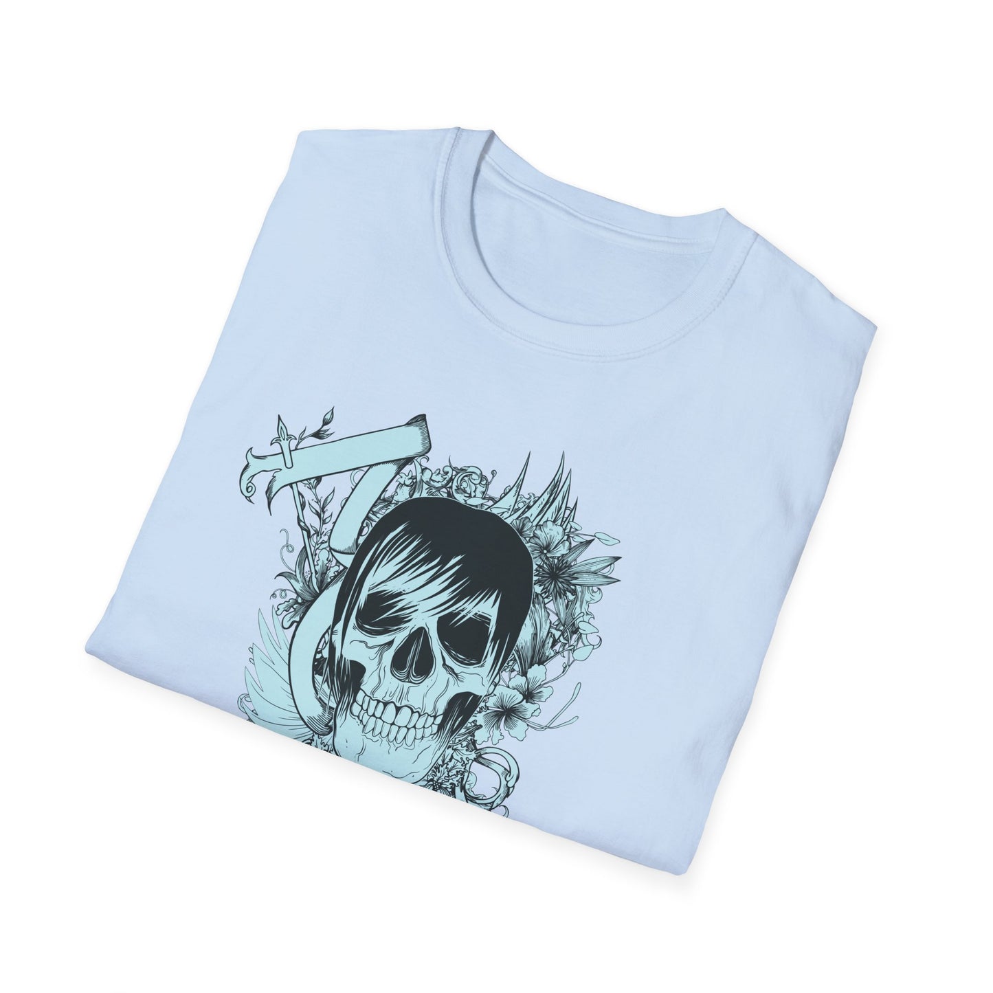Skull T Shirt, Skull Design Shirt, Skull Art Tee Shirt, T-shirt with Skull 5