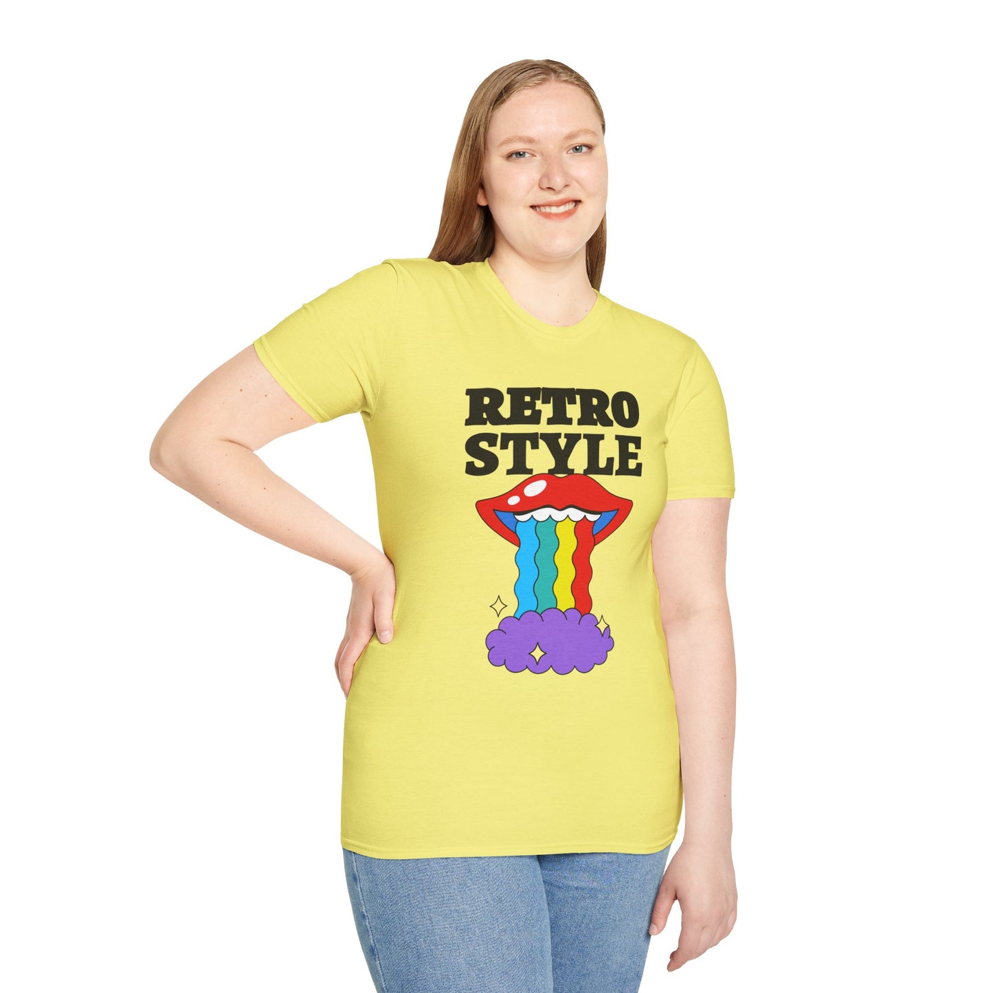 Retro T Shirt, Retro Design Shirt, Retro Art Tee Shirt, T-shirt with Retro Style