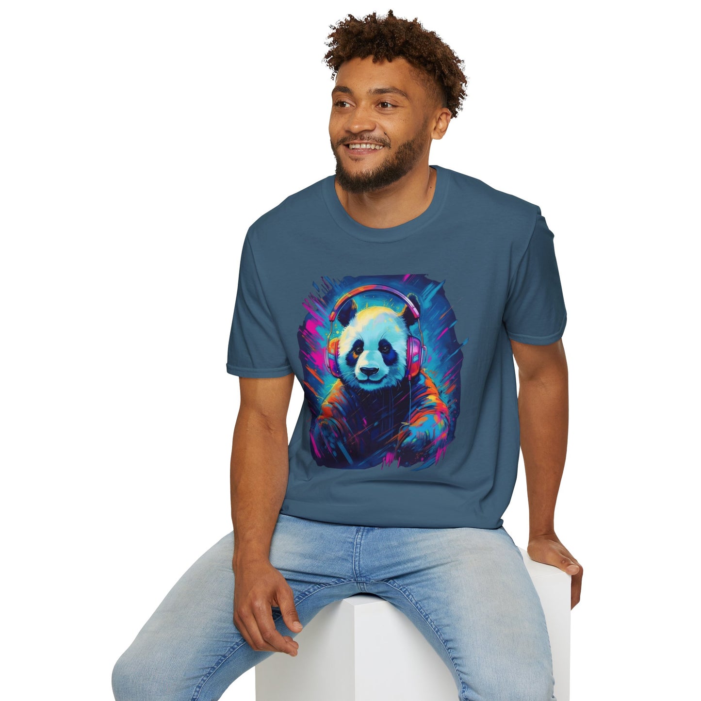 Animals Tees, Funny Animals Shirt, T Shirts with Funny Animals, T-Shirt with Panda, Panda Tees