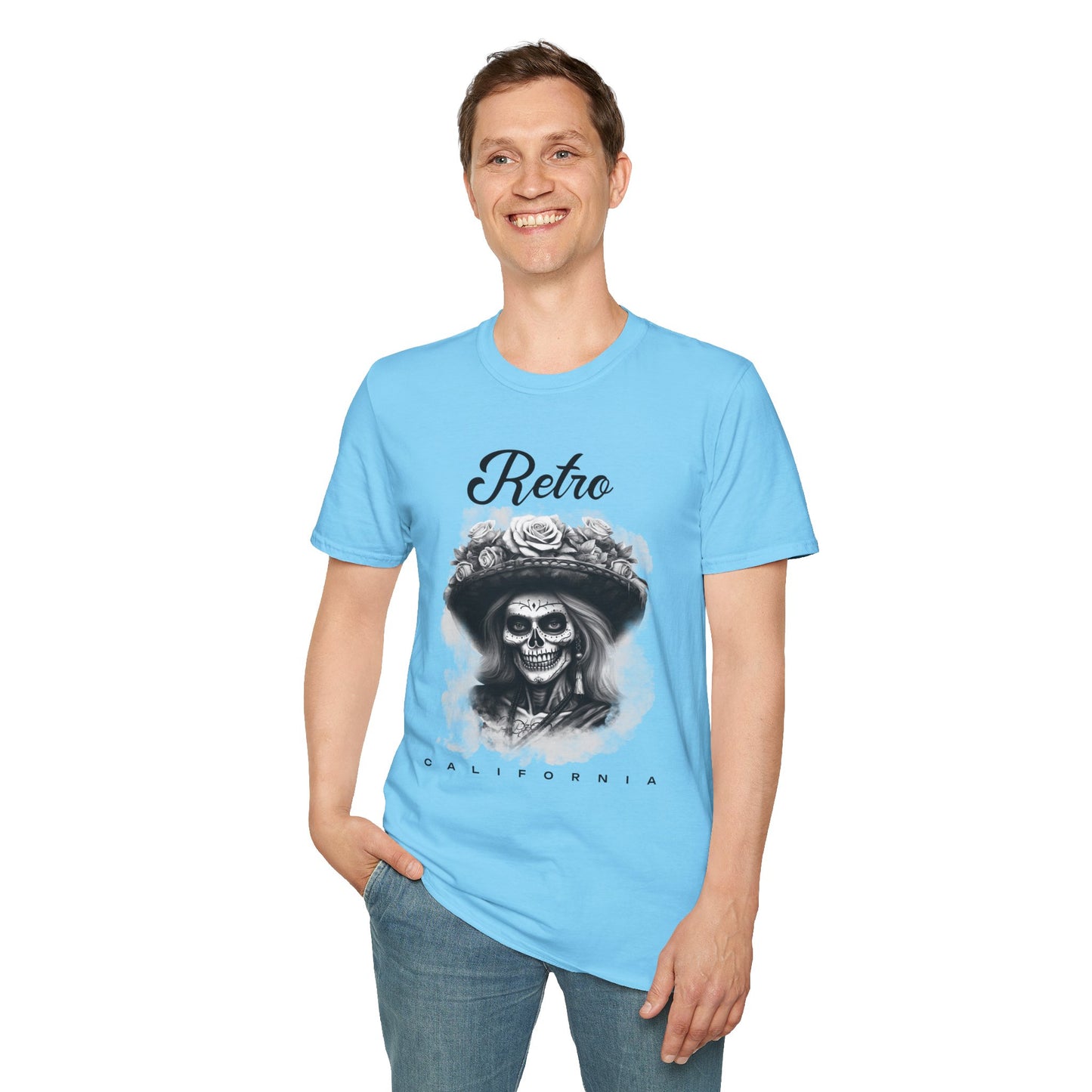 Retro T Shirt, Retro Design Shirt, Retro Art Tee Shirt, T-shirt with Retro Style