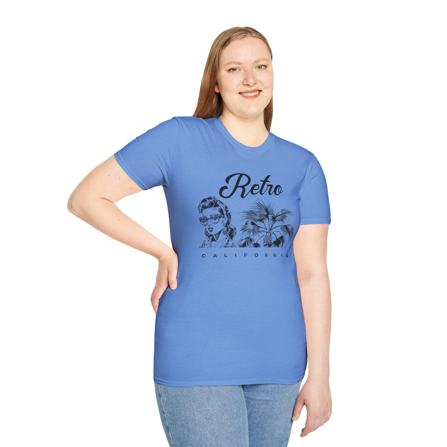 Retro T Shirt, Retro Design Shirt, Retro Art Tee Shirt, T-shirt with Retro Style