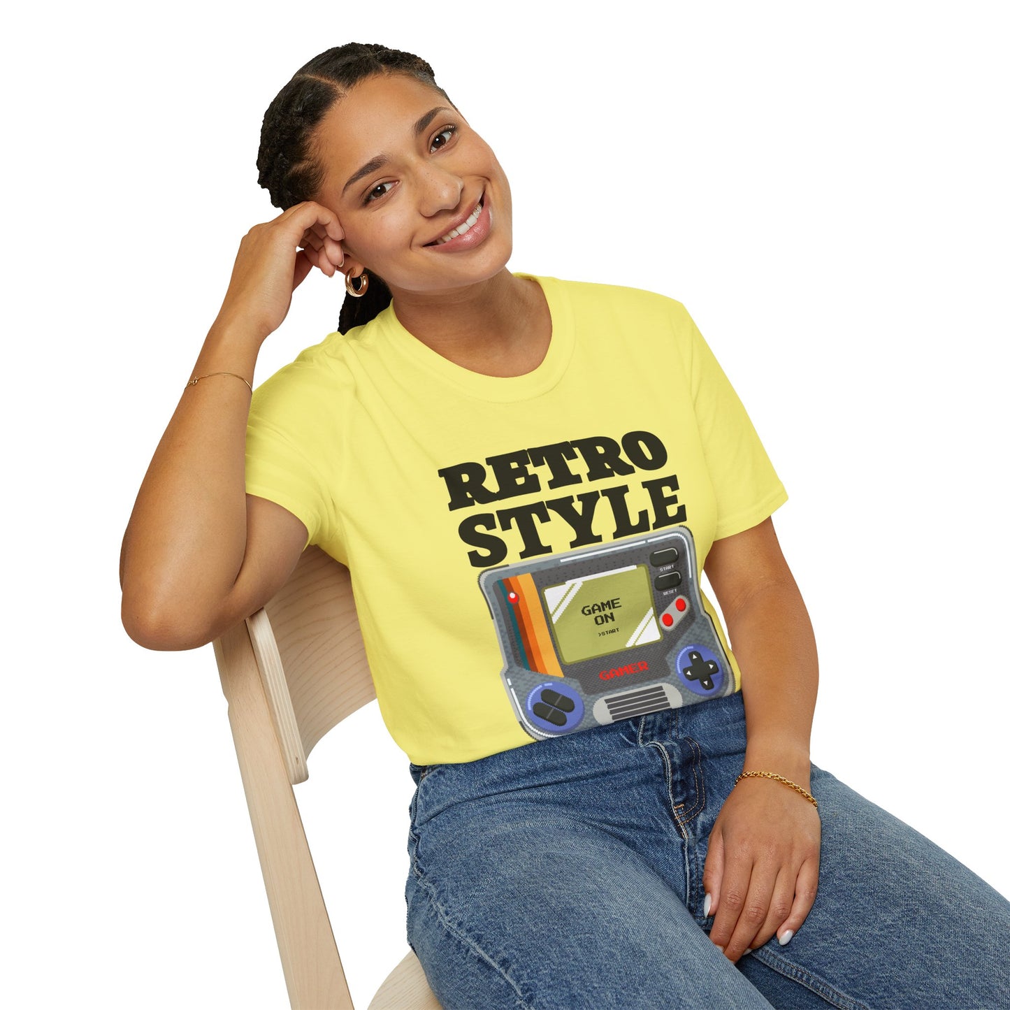Retro T Shirt, Retro Design Shirt, Retro Art Tee Shirt, T-shirt with Retro Style