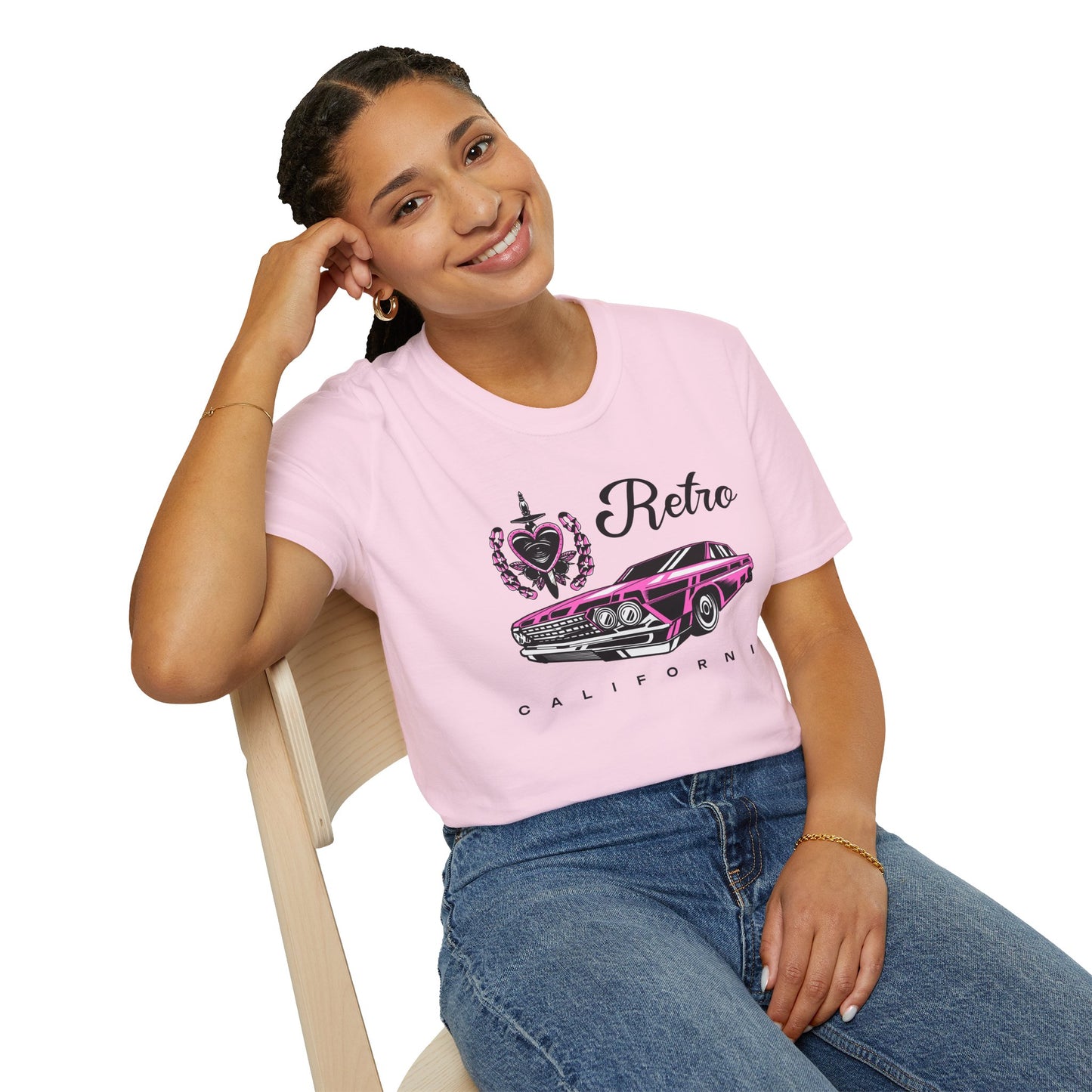 Retro T Shirt, Retro Design Shirt, Retro Art Tee Shirt, T-shirt with Retro Style