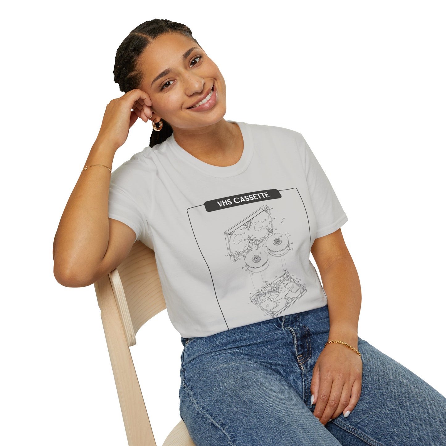 Retro T Shirt, Retro Design Shirt, Retro Art Tee Shirt, T-shirt with Retro Style