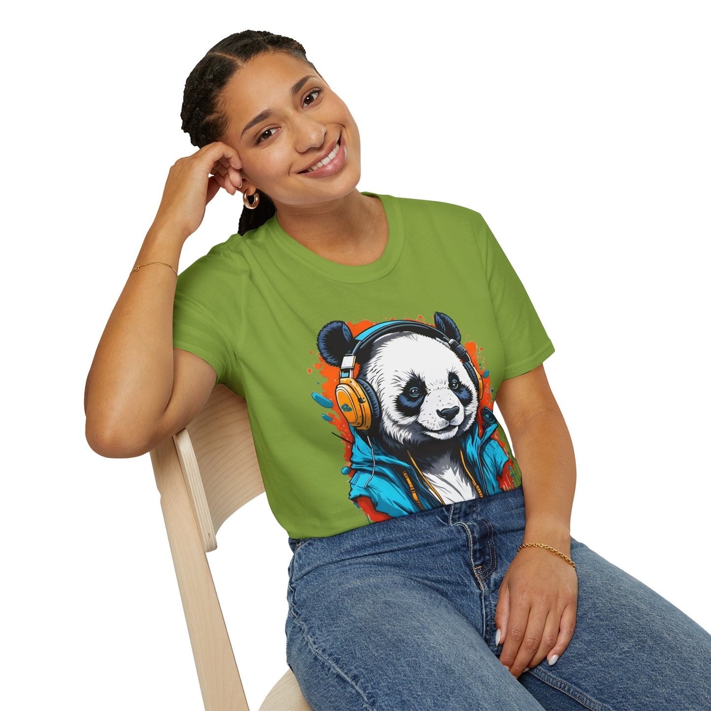 Animals Tees, Funny Animals Shirt, T Shirts with Funny Animals, T-Shirt with Panda, Panda Tees