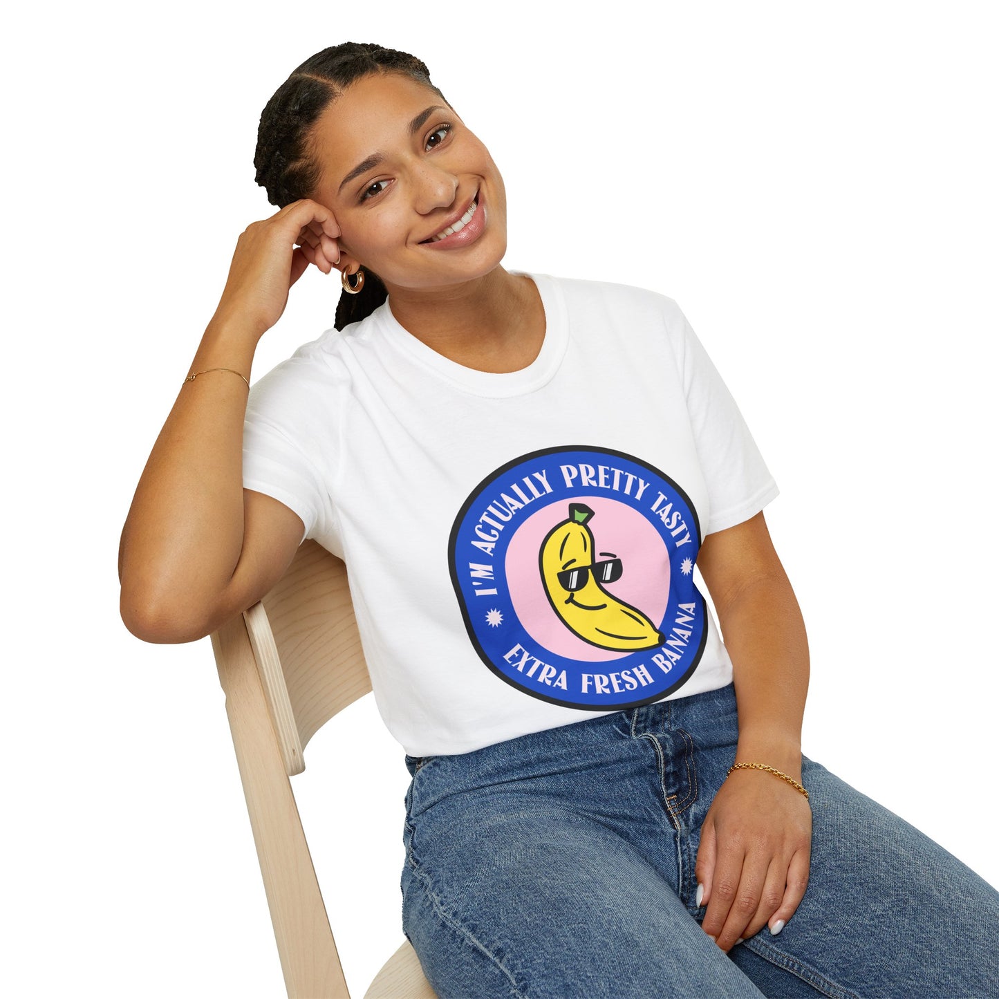 Food Tees, Funny Food T Shirts, Funny T Shirts, Shirt with Banana, Banana T Shirt, Funny Banana Shirt