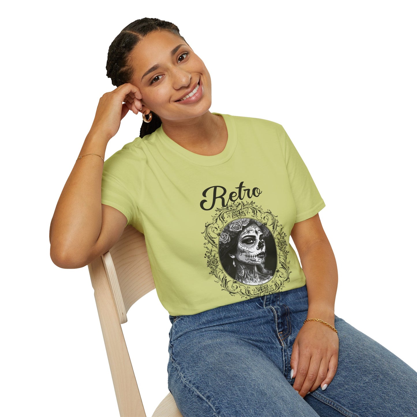 Retro T Shirt, Retro Design Shirt, Retro Art Tee Shirt, T-shirt with Retro Style
