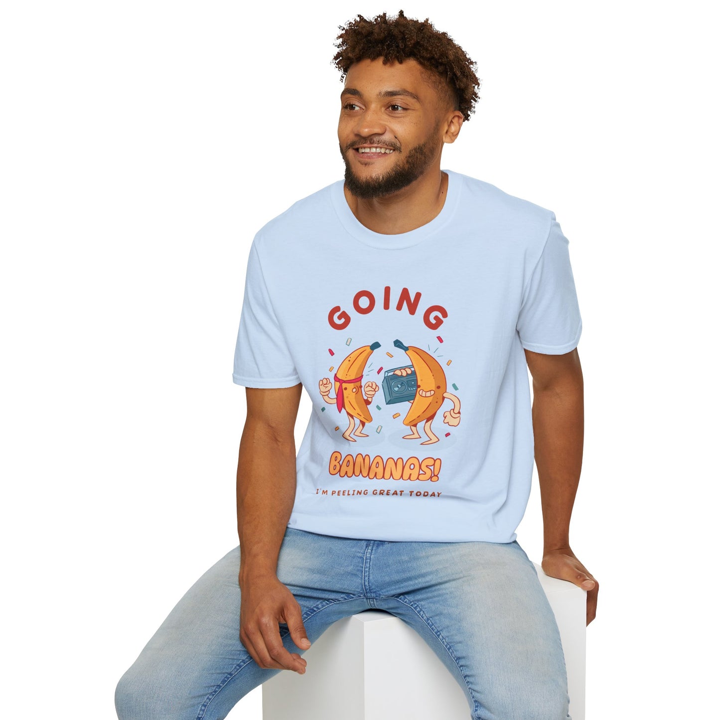 Food Tees, Funny Food T Shirts, Funny T Shirts, Shirt with Banana, Banana T Shirt, Funny Banana Shirt