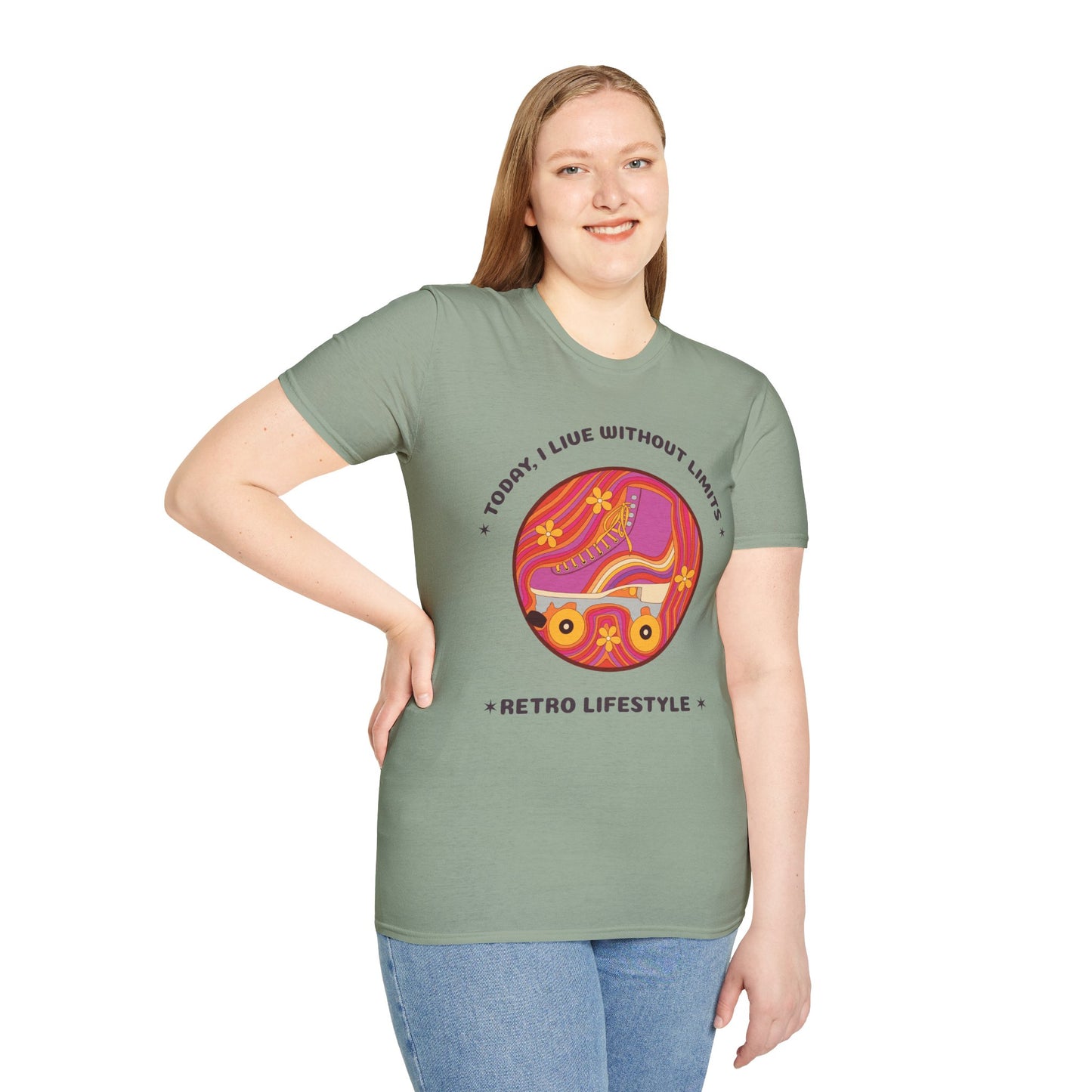 Retro T Shirt, Retro Design Shirt, Retro Art Tee Shirt, T-shirt with Retro Style