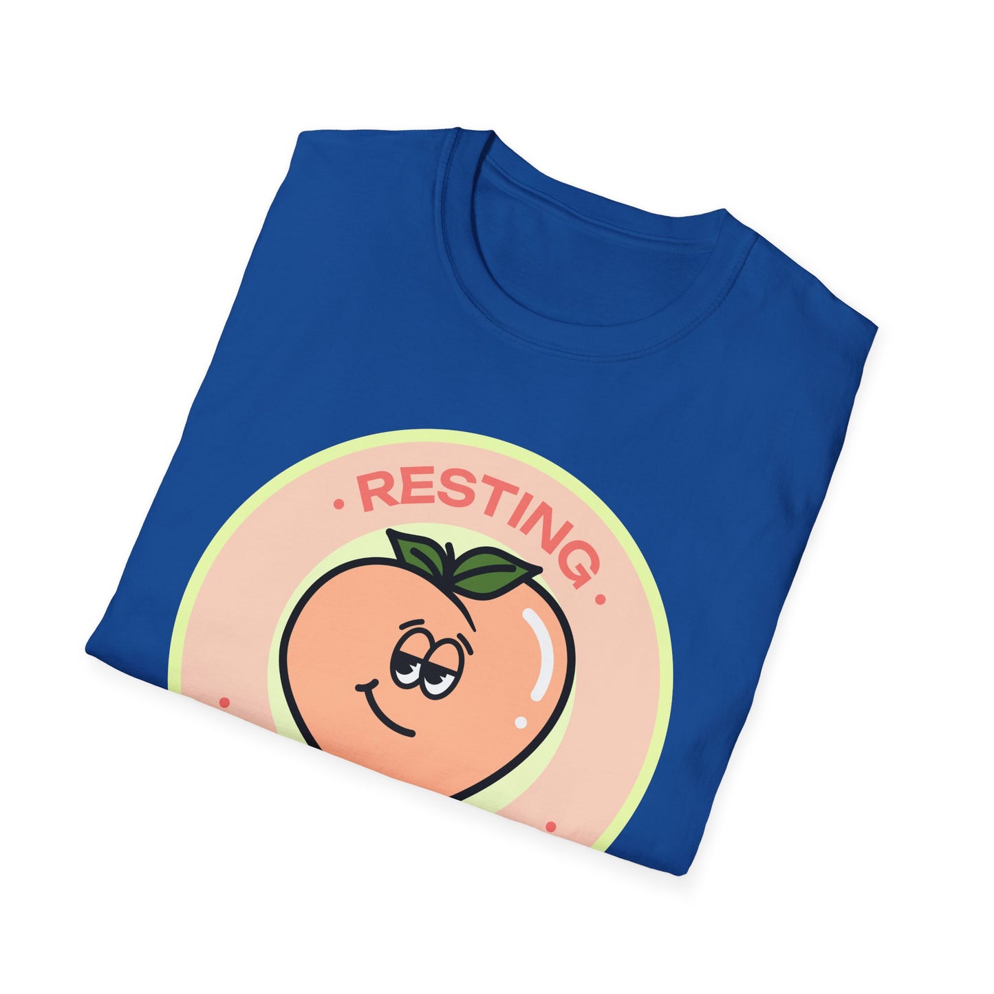 Food Tees, Funny Food T Shirts, Funny T Shirts, Shirt with Fruits, Shirt with Peach