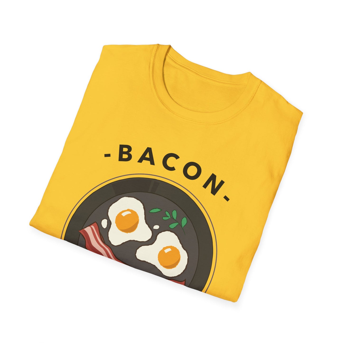 Food Tees, Funny Food T Shirts, Funny T Shirts, Bacon and Egg T Shirt, Egg and Bacon Shirt