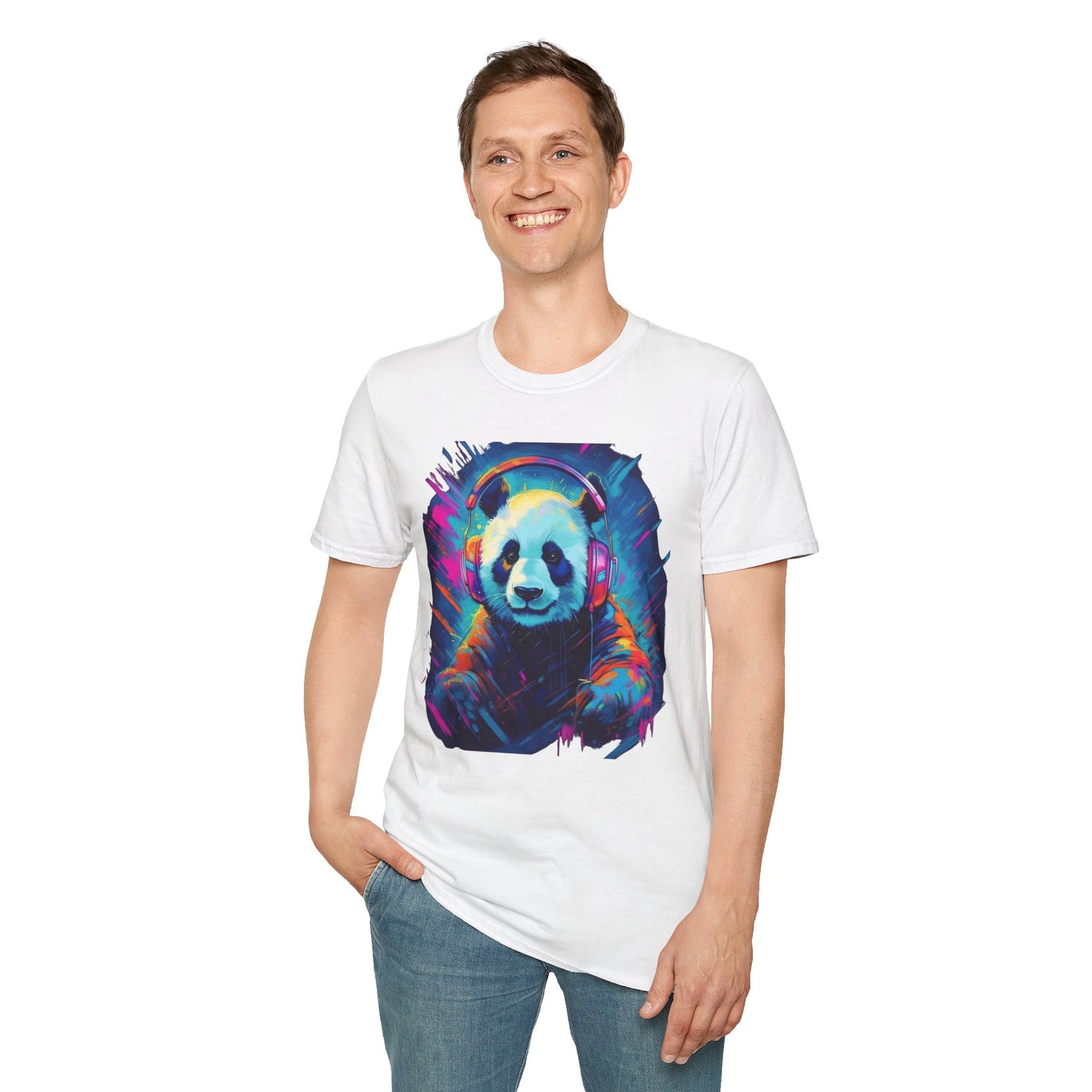 Animals Tees, Funny Animals Shirt, T Shirts with Funny Animals, T-Shirt with Panda, Panda Tees