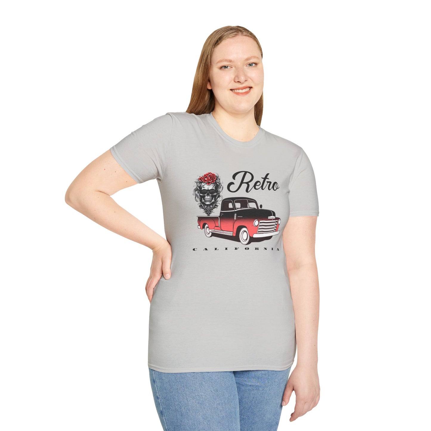 Retro T Shirt, Retro Design Shirt, Retro Art Tee Shirt, T-shirt with Retro Style