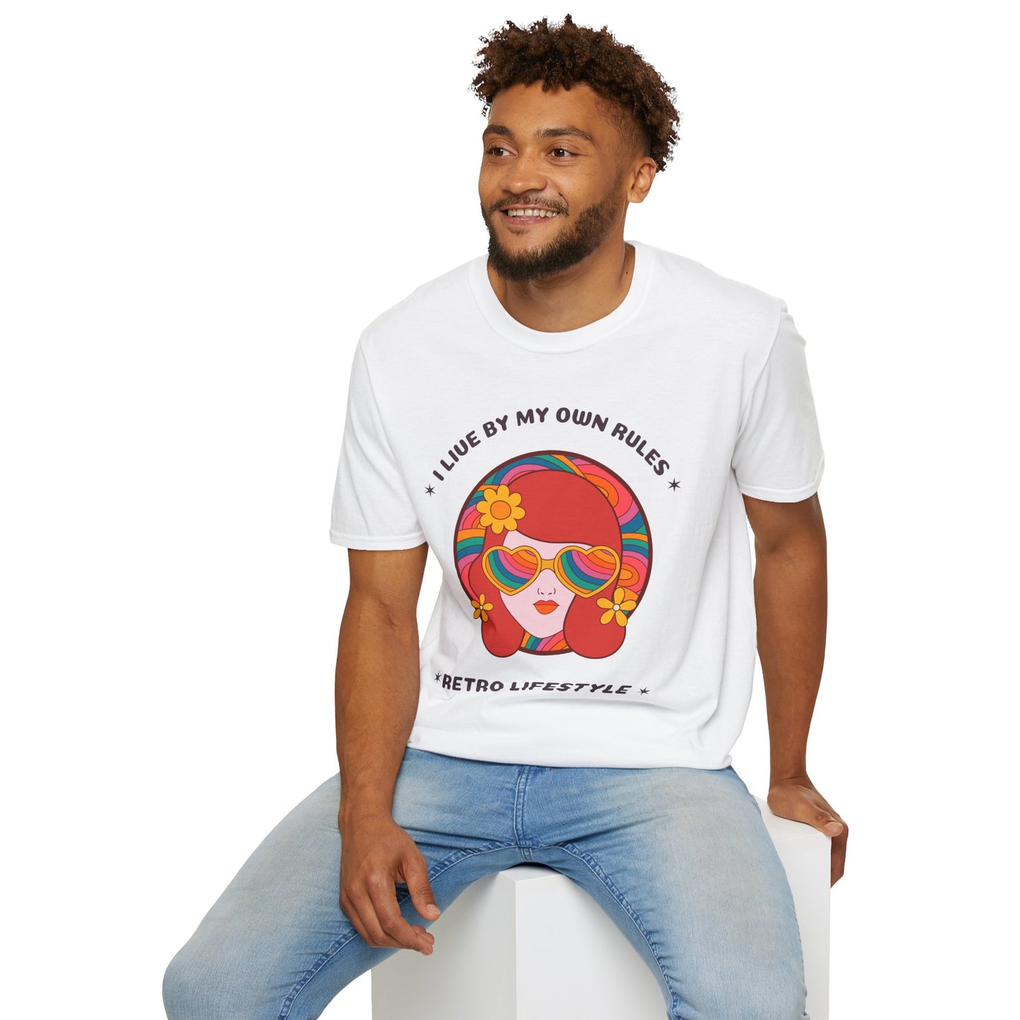 Retro T Shirt, Retro Design Shirt, Retro Art Tee Shirt, T-shirt with Retro Style