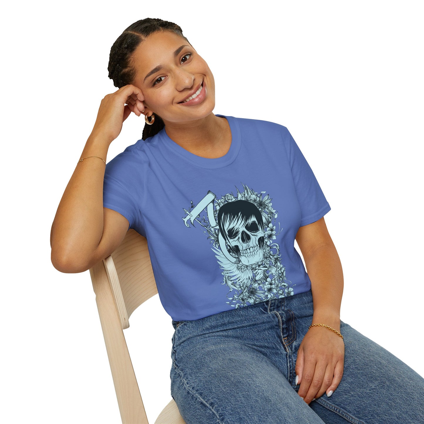 Skull T Shirt, Skull Design Shirt, Skull Art Tee Shirt, T-shirt with Skull 5